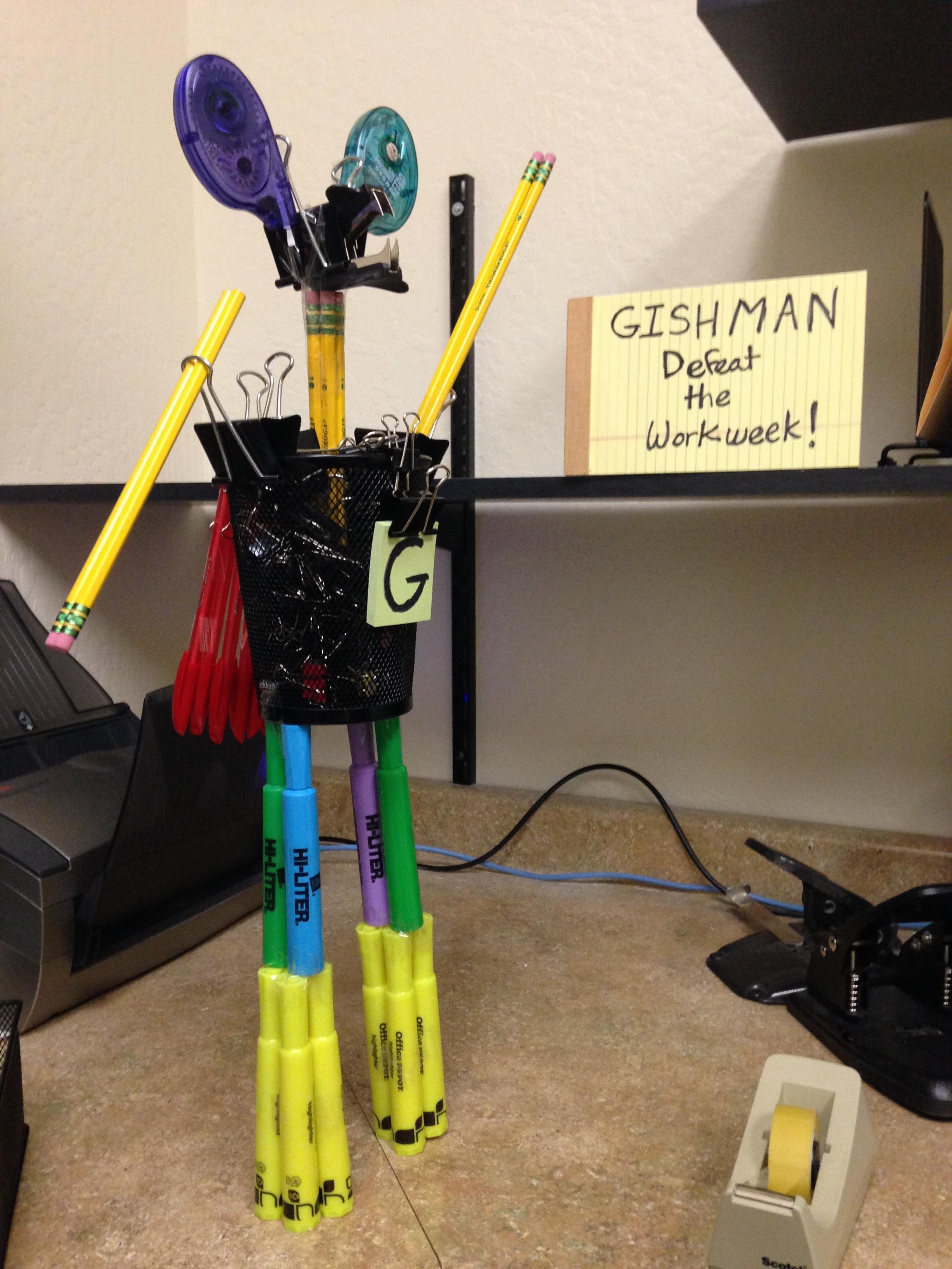 Item 62 - Office Supply Sculpture