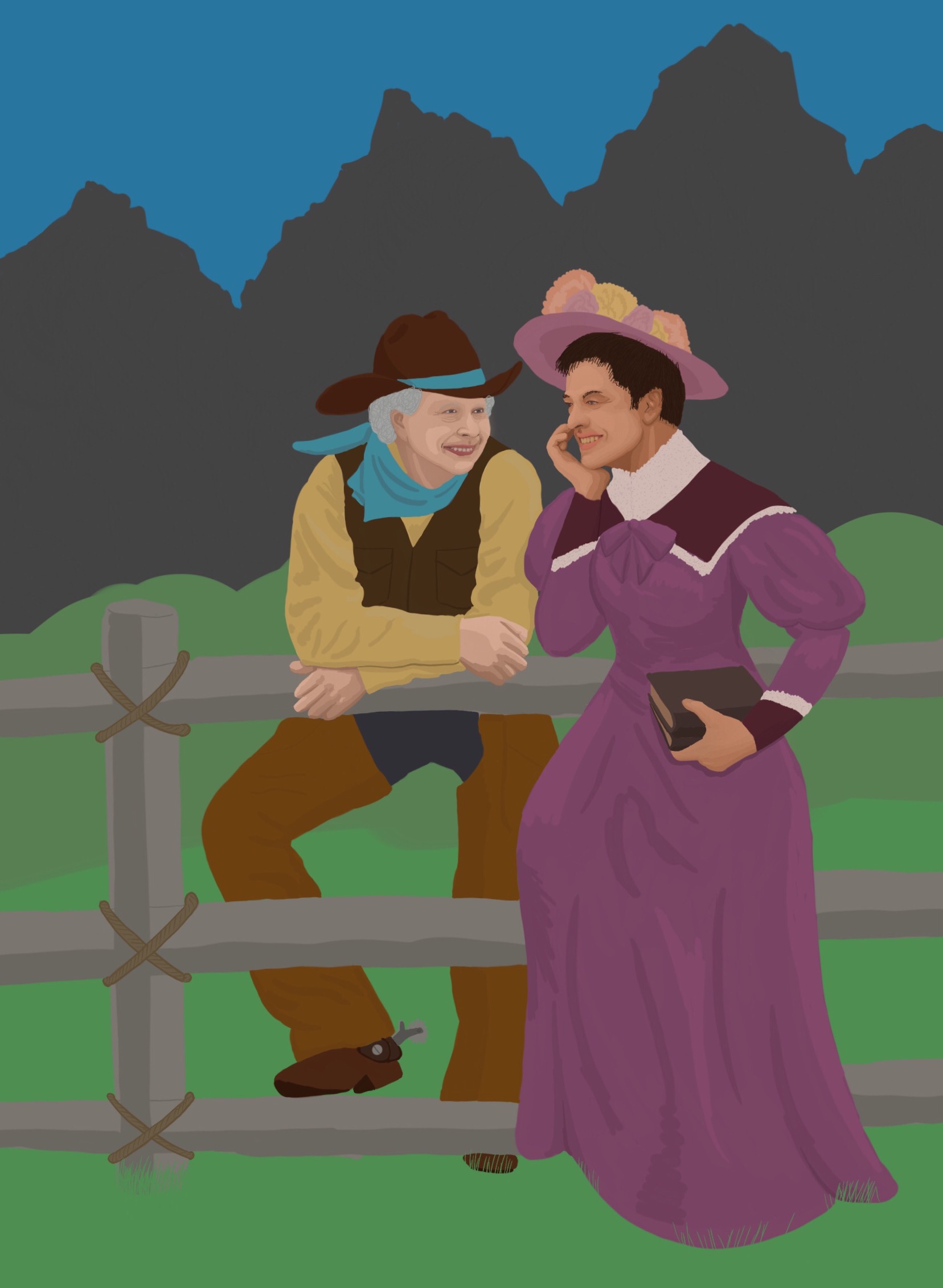 Item 126 - Misha and the Queen in the Wild West